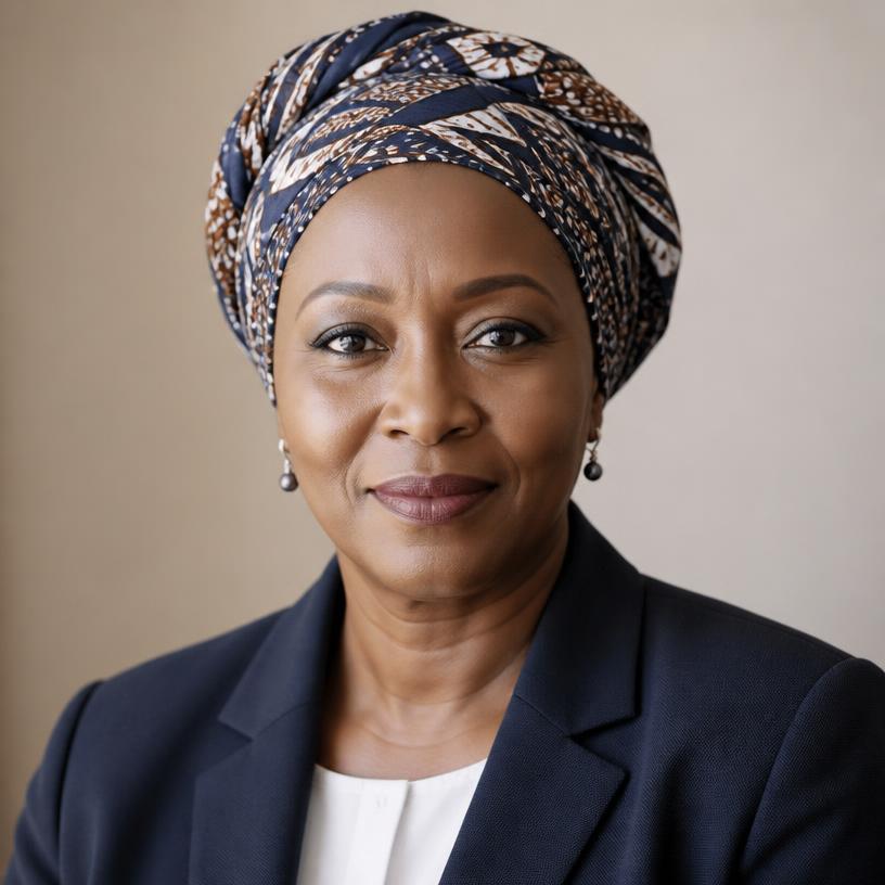 Portrait professionnel de Mme Fatou Camara